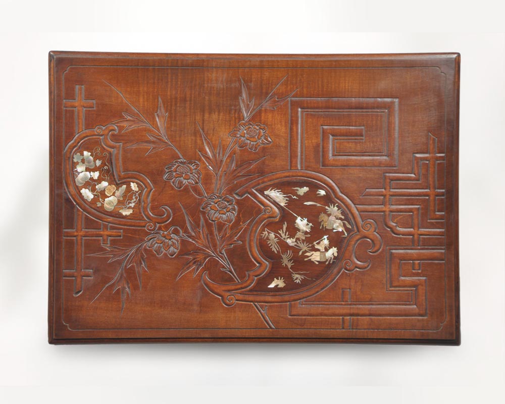 Габриель ВИАРДО.  Стол, состоящий из четырёх столиков, вдвигающихся один в другой.  Габриель ВИАРДО.  Стол, состоящий из четырёх столиков, вдвигающихся один в другой. -3